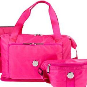 Joy CleanBoss Expandable Pop Tote with Belt Bag & New Cooler Bag